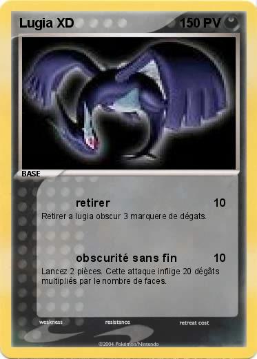 Pokemon Lugia XD