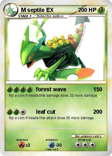 Pokemon M septile EX