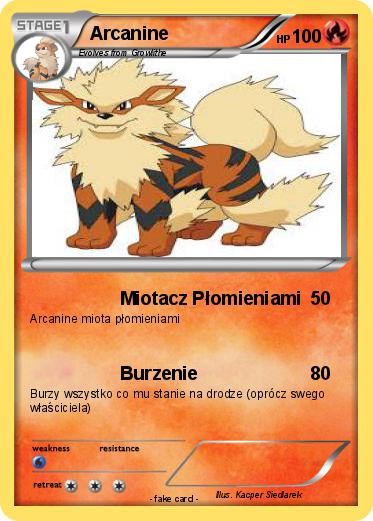 Pokemon Arcanine