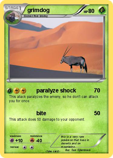 Pokemon grimdog