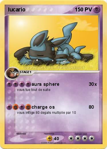 Pokemon lucario