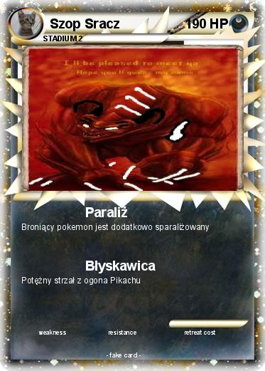 Pokemon Szop Sracz