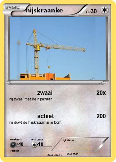 Pokemon hijskraanke