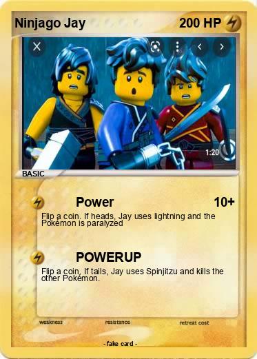 Pokemon Ninjago Jay