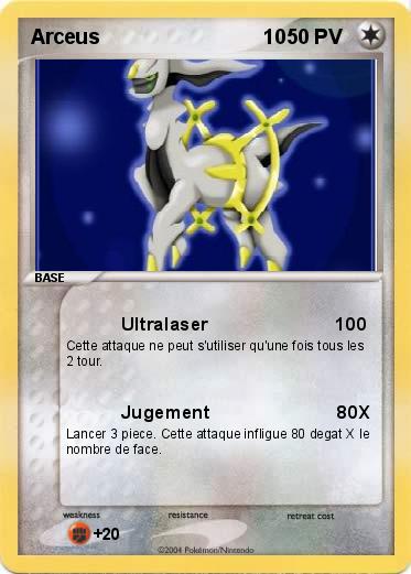 Pokemon Arceus                             10
