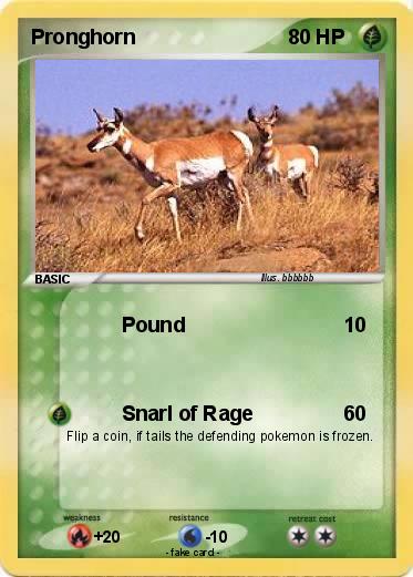 Pokemon Pronghorn