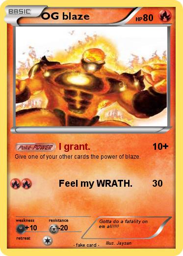 Pokemon OG blaze