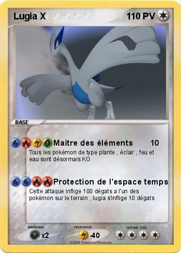 Pokemon Lugia X