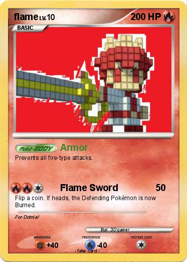 Pokemon flame