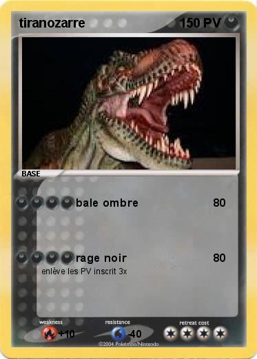 Pokemon tiranozarre