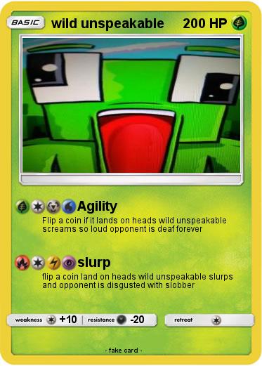 Pokemon wild unspeakable