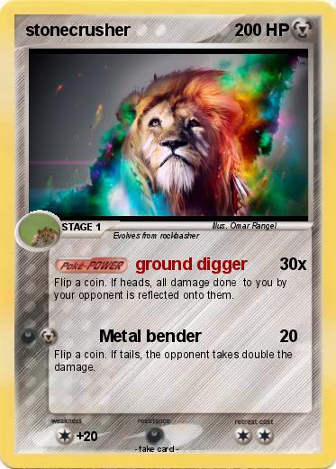 Pokemon stonecrusher