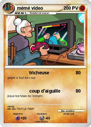 Pokemon mémé video