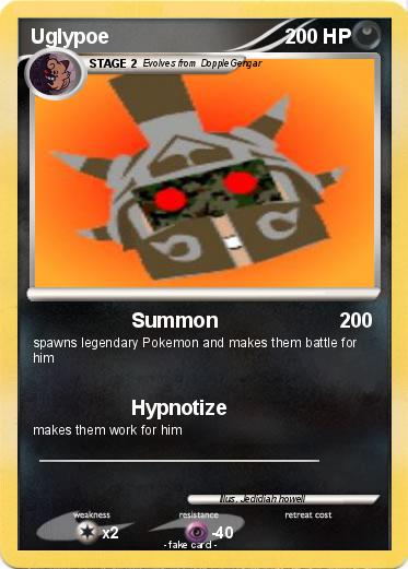 Pokemon Uglypoe