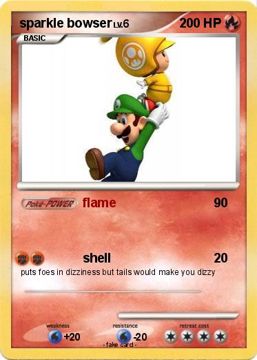 Pokemon sparkle bowser