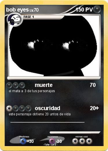 Pokemon bob eyes