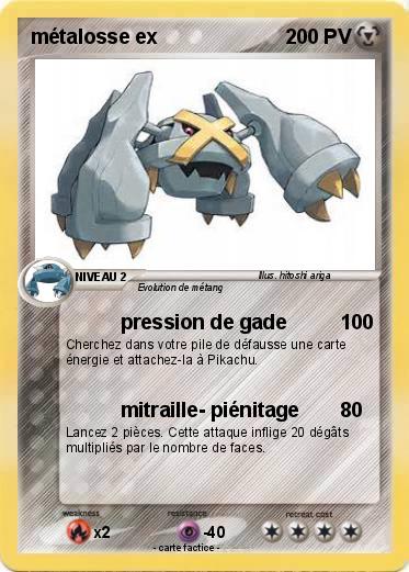 Pokemon métalosse ex