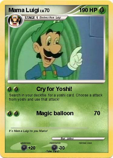 Pokemon Mama Luigi