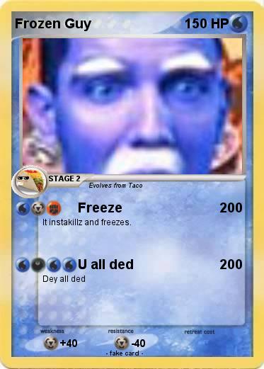 Pokemon Frozen Guy