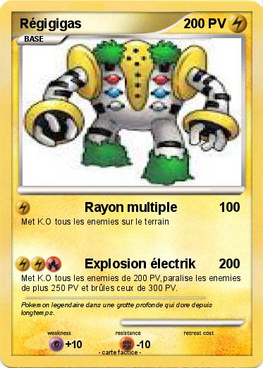 Pokemon Régigigas