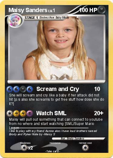 Pokemon Maisy Sanders