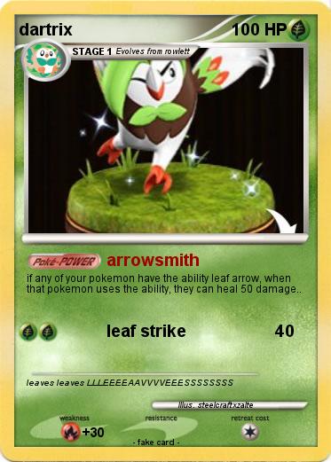 Pokemon dartrix