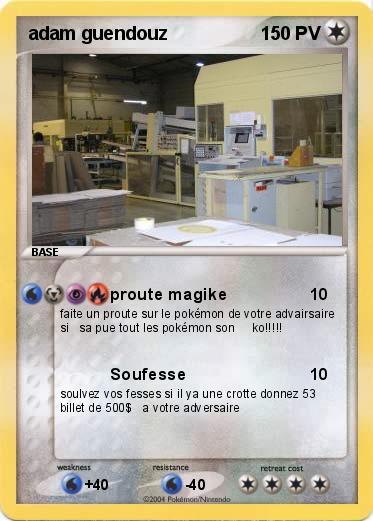 Pokemon adam guendouz
