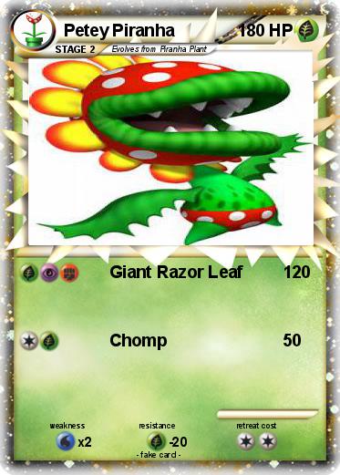 Pokemon Petey Piranha