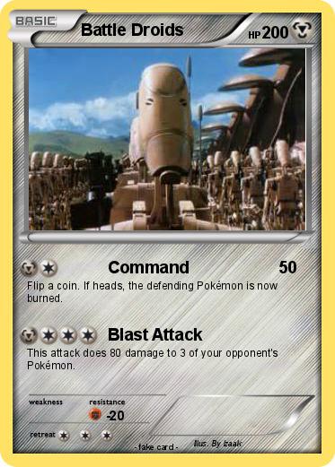 Pokemon Battle Droids