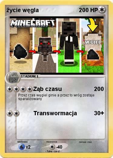 Pokemon życie węgla