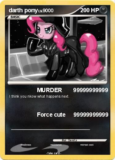 Pokemon darth pony