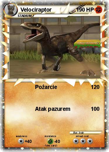 Pokemon Velociraptor
