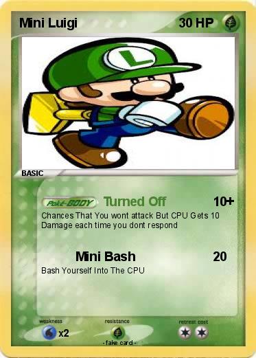 Pokemon Mini Luigi