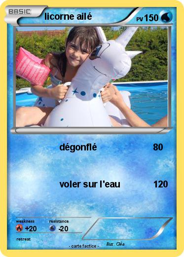 Pokemon licorne ailé