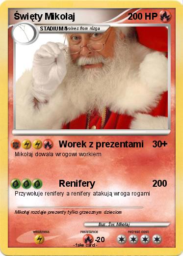 Pokemon Święty Mikołaj