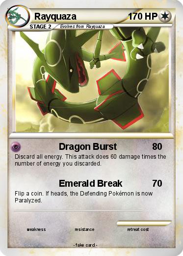 Pokemon Rayquaza
