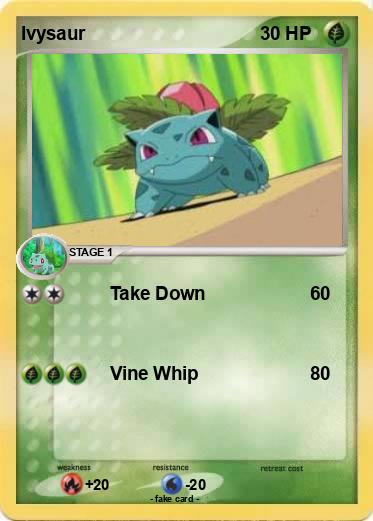 Pokemon Ivysaur