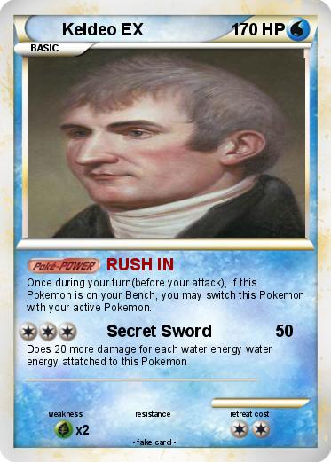Pokemon Keldeo EX
