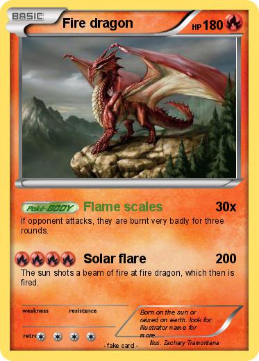 Pokemon Fire dragon