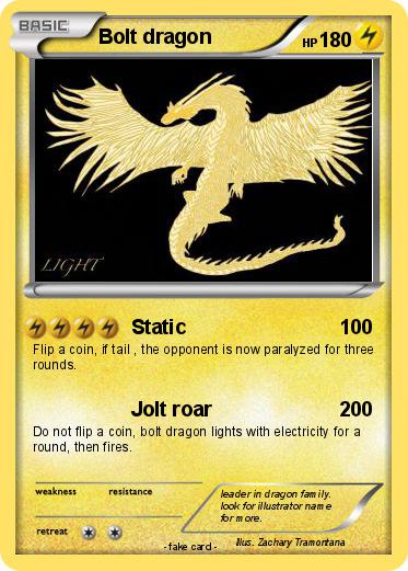 Pokemon Bolt dragon