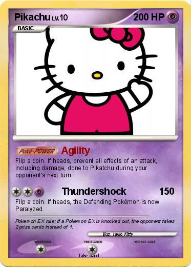 Pokemon M HelloKitty  EX