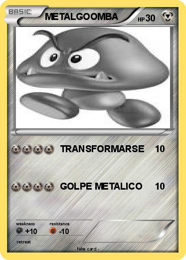 Pokemon METALGOOMBA