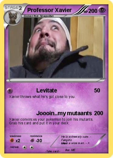 Pokemon Professor Xavier