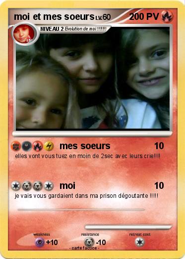 Pokemon moi et mes soeurs