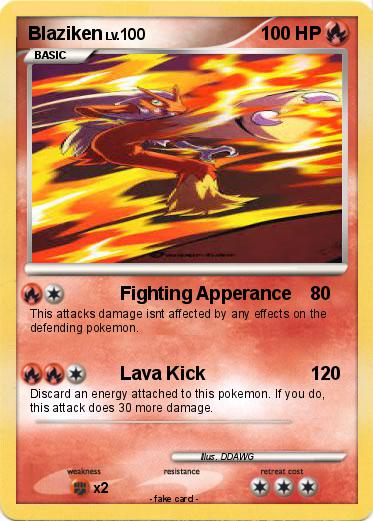 Pokemon Blaziken