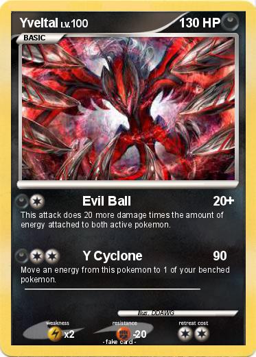 Pokemon Yveltal