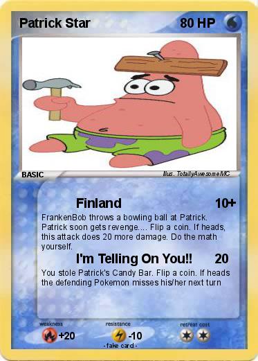 Pokemon Patrick Star