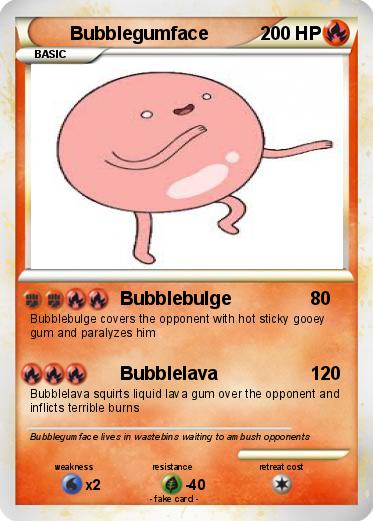 Pokemon Bubblegumface