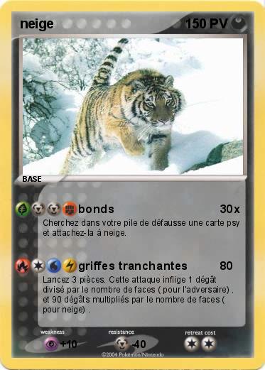 Pokemon neige