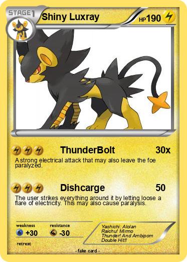 Pokemon Shiny Luxray